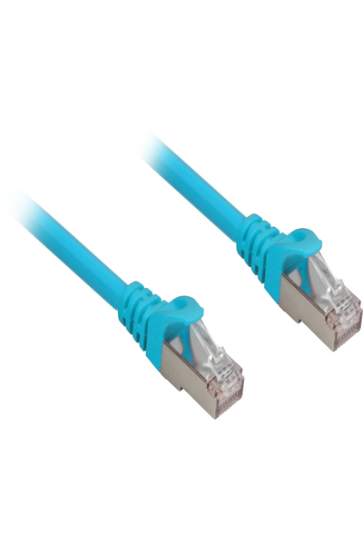 Sharkoon Cat.6a SFTP, 5m, Cat6a, S/FTP (S-STP), RJ-45, RJ-45 - 4044951018789