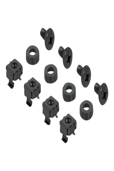 Delock Rack panel - black - 2U - 66680