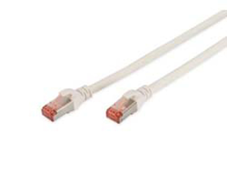 DIGITUS CAT 6 S/FTP patch cord, 5 units - DK-1644-100-WH-5