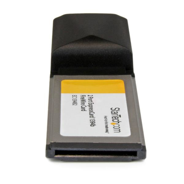 2 Port ExpressCard 1394b FireWire Laptop Adapter Card - Texas Instruments FireWire Card - ExpressCard FireWire 800 (EC1394B2) FireWire adapter IEEE 1394b (FireWire 800) - EC1394B2