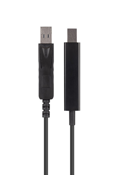 Lanberg CA-DPHD-11CC-0030-BK - DisplayPort - HDMI - 3 m - Black - CA-DPHD-11CC-0030-BK