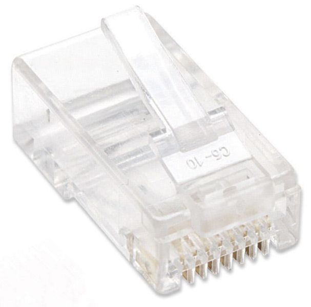 INTELLINET 100-Pack Cat5e RJ45 Pluggar UTP - 790055