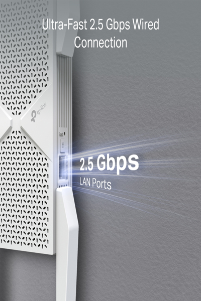 Répéteur Wi-Fi 7 Mesh tribande TP-LINK RE655BE