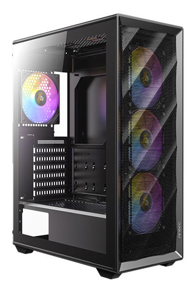 Antec AX85 ARGB Mid Tower Gaming Blue - Midi/Minitower - Mini tower - 0-761345-10173-8