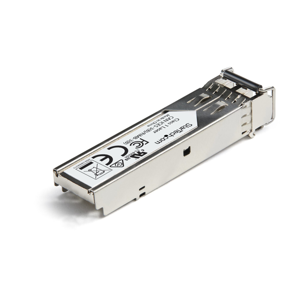 StarTech.com SFP1GSXEMCST Transceiver Modul (SFP Module, 1000Base-SX Dell EMC kompatibel, Glasfaser, 850nm, LC Multimode mit DDM) - SFP (Mini-GBIC)-Transceiver-Modul (gleichwertig mit: Dell EMC SFP-1G-SX) - GigE - 1000Base-SX - LC Multi-Mode - 850 nm (SFP1GSXEMCS - SFP1GSXEMCST