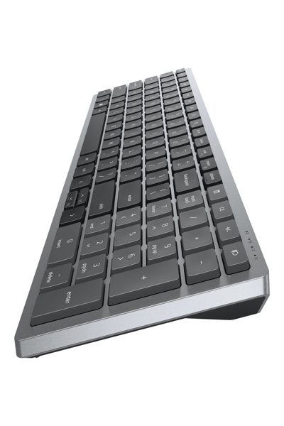 Dell Multi-Device KM7120W keyboard and mouse set - KM7120W-GY-BEL