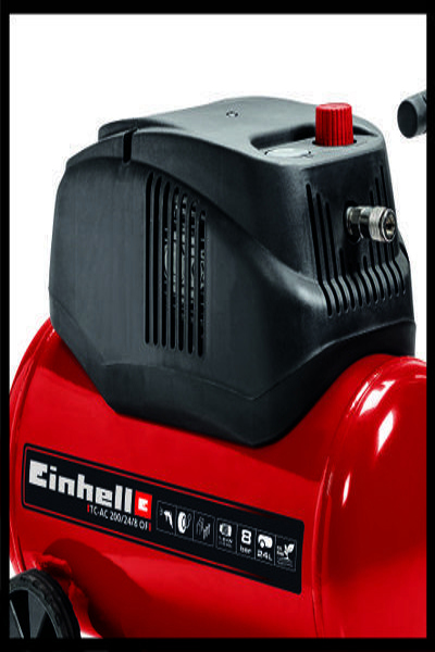 Einhell TC-AC 200/24/8 OF - 8 bars - 180 l/min - 1200 W - 16 kg
