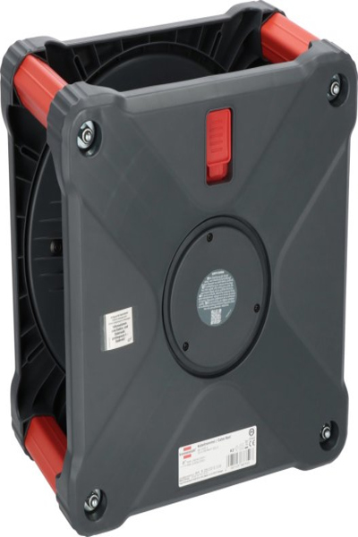 Brennenstuhl 9201330110, Svart, Röd, Plast, 5 AC-uttag, Typ E / F, Rak, 33 m - 9201330110