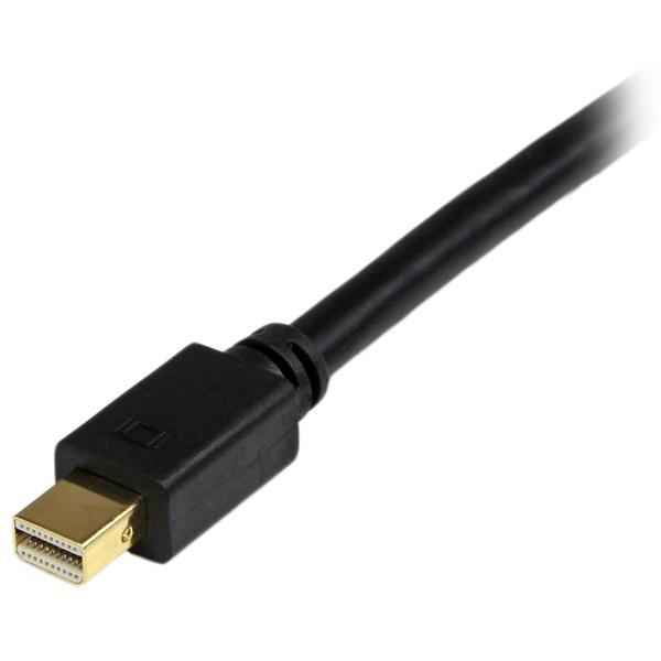 StarTech MDP2DVIMM10B Mini DisplayPort to DVI Cable 10ft - MDP2DVIMM10B