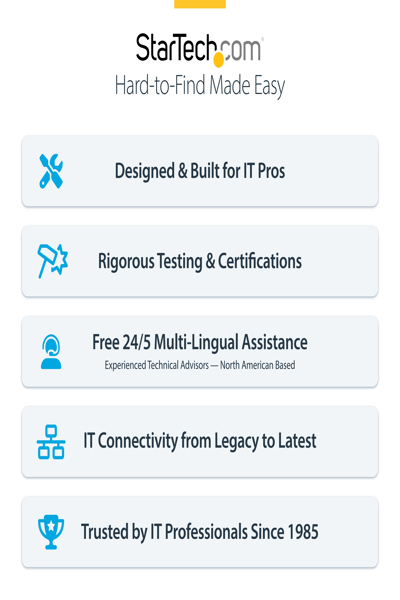 STARTECH USB-C TO RJ9 ADAPTER FOR HANDSET HEADSET - UR9-HEADSET-ADAPTER