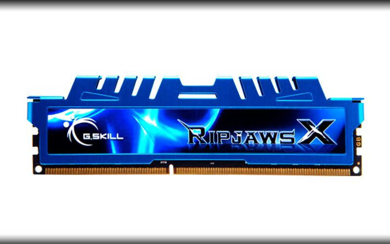 G.Skill Ripjaws-X - DDR3 - kit - 32 GB: 4 x 8 GB - F3-2400C11Q-32GXM