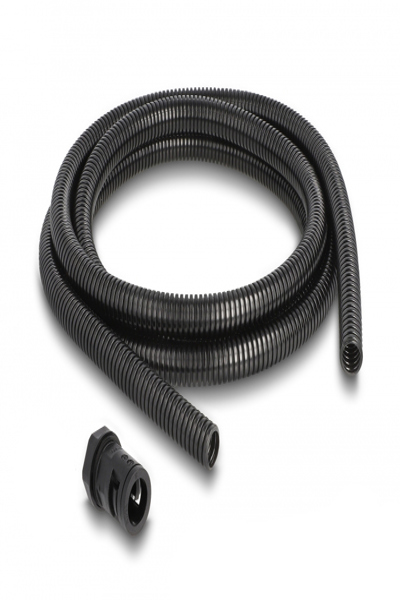 Delock Corrugated tubing - 13 mm, with PG9 conduit fitting set - 60462