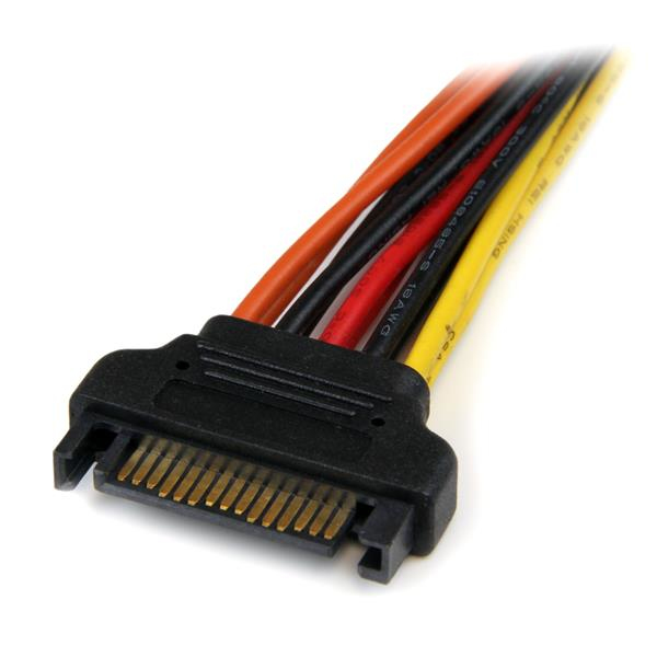 StarTech 6in Latching SATA Power Y Splitter Cable - PYO2LSATA