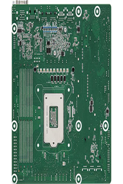 ASRock E3C256D4U-2L2T/BCM Access Control Reader mATX Server Board - E3C256D4U-2L2T/BCM