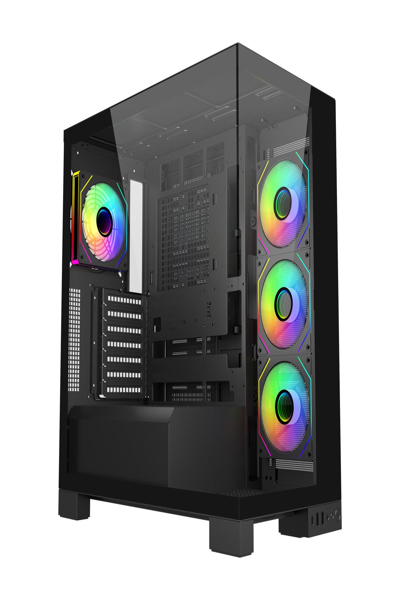 FSP GEH MIDI M540 BA TOWER CASE BLACK