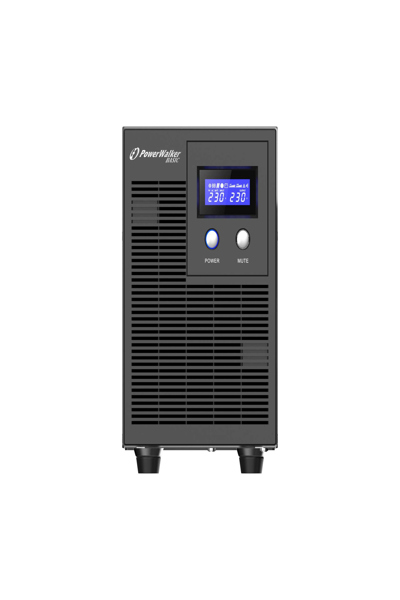PowerWalker Basic VI 3000 STL - Interactivité de ligne - 3 kVA - 1800 W - Pseudo-sinusoïdal - 162 V - 290 V