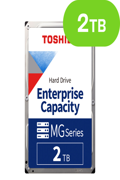 Toshiba E-Capacity 2TB 3.5 7.2k SATA-hårddisk - MG10ADA200E