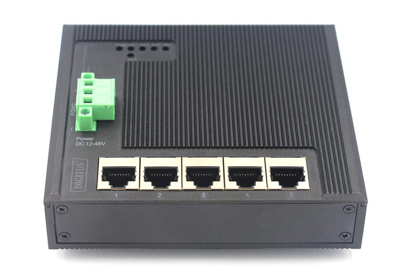 DIGITUS 5-ports industriell switch - DN-651126