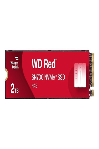 QNAP WD Red SN700 - SSD - 2 To - Interne - M.2 2280 - PCIe (NVMe)