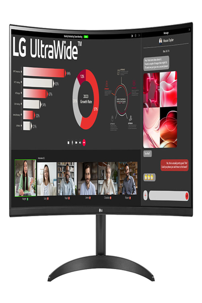 LG UltraWide 34WR50QK-B - LED monitor - 34WR50QK-B.AEU