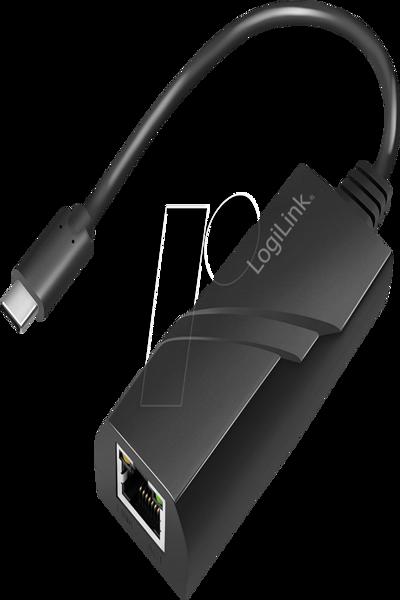 LogiLink USB-C till Gigabit Ethernet-adapter - UA0238A