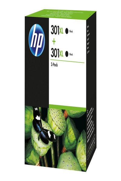 HP DeskJet 301XL Ink Cartridge: Black, 8ml Original - D8J45AE