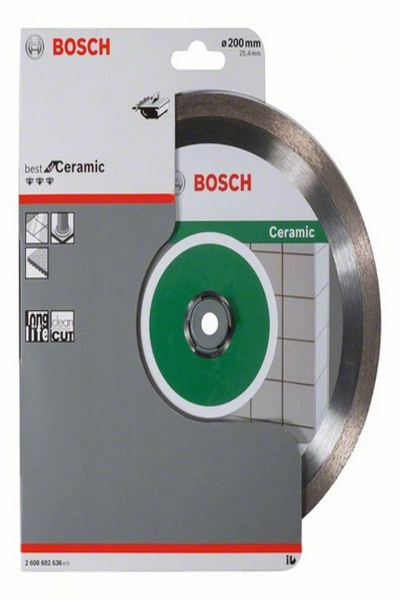 Bosch 2 608 602 636 - Soft ceramic wall tile - 20 cm - 2.54 cm - 2.2 mm - 1 pc(s)