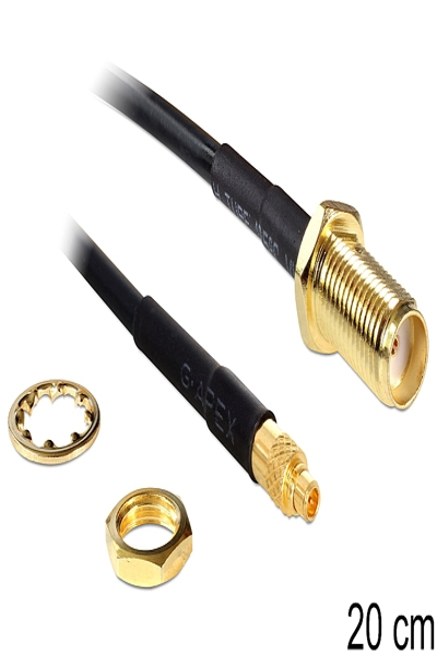 Delock Antenna cable - SMA female to MMCX male - 88580