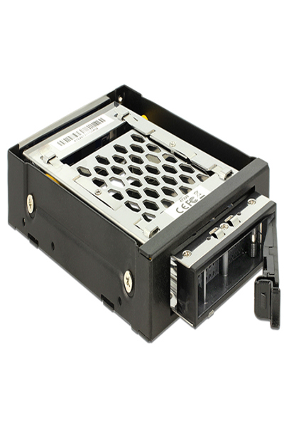 Delock 47228 2.5" Hard Drive Mobile Rack Enclosure Cage Metal Black - 47228