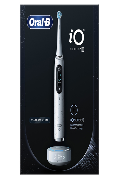 Braun iO Series 10 - Adult - Rotating-oscillating toothbrush - Daily care - Deep clean - Gum care - Sensitive - Whitening - White - 2 min - White