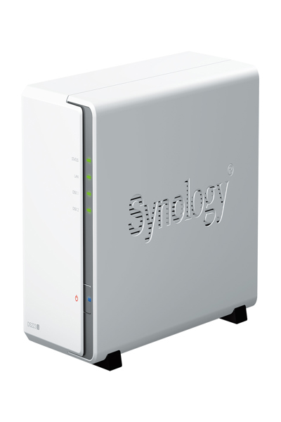 SYNOLOGY DISKSTATION DS223J 2 BAY NAS SERVER - DS223J & WD80EFPX