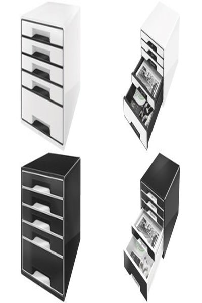 Esselte Leitz 52531095 - Black - A4 - 5 drawer(s) - 270 mm - 363 mm - 287 mm