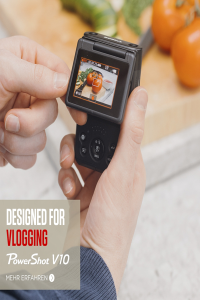 Canon PowerShot V10 Advanced Vlogging-Kit, 20 MP - 5946C005