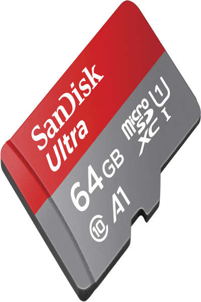 SanDisk Ultra Flash-minneskort microSDXC - SDSQUA4-064G-GN6MA