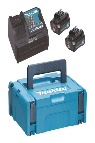 Makita 197658-5 - Battery & charger set - Lithium-Ion (Li-Ion) - 2 Ah - 10.8 V - Makita - Drill - Power multi-tool - Power screwdriver