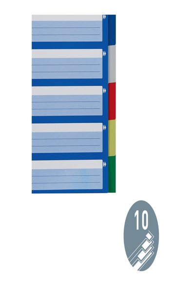 Séparateur Esselte Leitz Standard en 10 parties