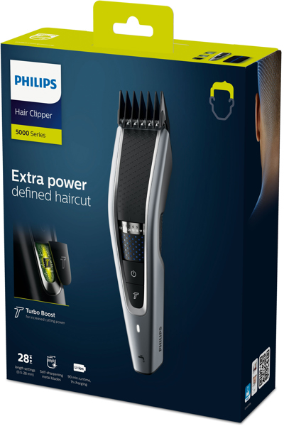 Philips HC5630/15 5000 Hair Clipper Steel - HC5630/15