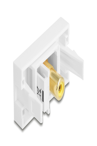 Module Delock Easy 45 prise RCA vers plaqué or