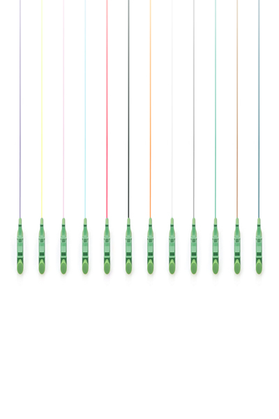 DIGITUS colored pigtails, LC/APC OS2 09/125 Ã‚Âµ, Simplex - DK-29332-02/APC