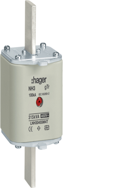 Hager LNH30455M4T: 73x87x150mm