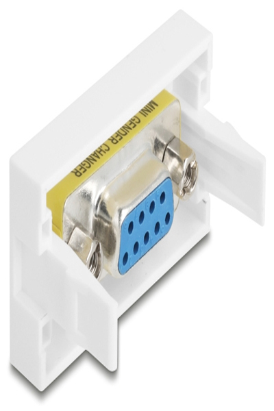 Delock Easy 45 Modul Sub-D 9 Buchse zu 22.5 x 45 mm - 81556