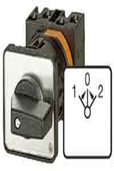Interrupteur inverseur Eaton 6,5 kW, 3 pôles, 1 position (T0-1-8214/E)
