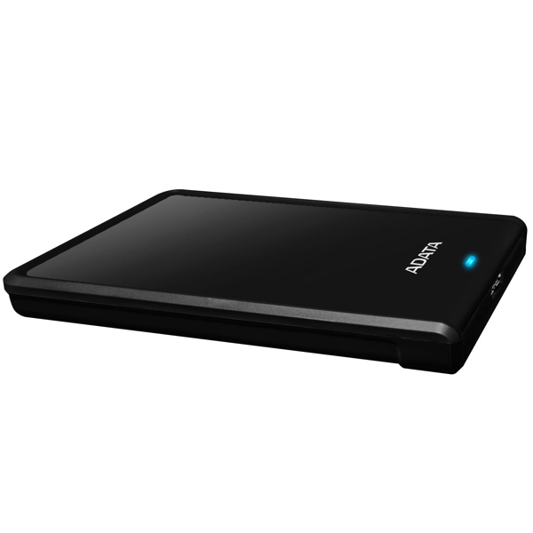 ADATA HV620S 1TB external hard drive, USB 3.0, portable - AHV620S-1TU3-CBK