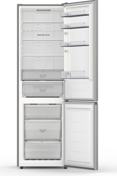Hisense RB440N4ACA Fridge Freezer Steel Look