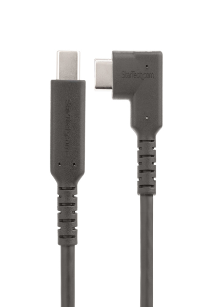 StarTech.com 2m robust rätvinklig USB-C-kabel - RUSB315CC2MBR