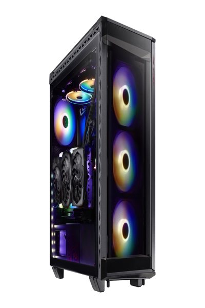 ADATA BATTLECRUISER Midi-Tower PC Case Black - Mini tower - ATX