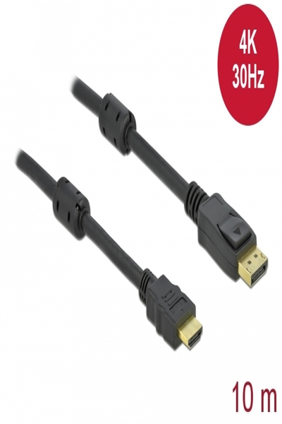 Câble adaptateur Delock - DisplayPort mâle verrouillable vers HDMI mâle