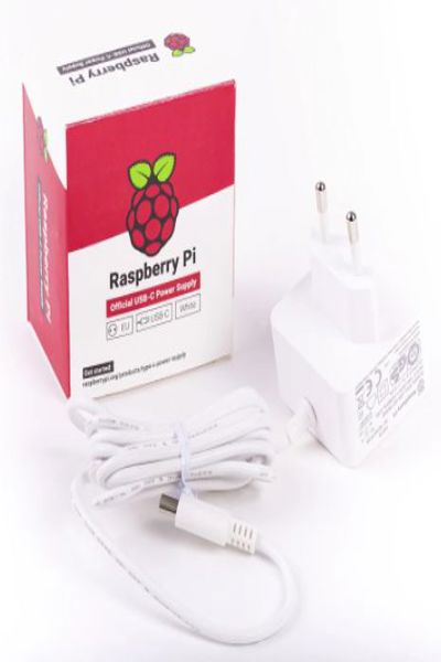 Raspberry Pi Pi - Power adapter - AC 100-240 V - RPI4 PSU EU WHITE