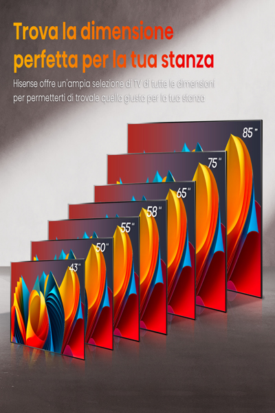 Hisense 85E7NQ 85 inch QLED Smart TV - 85E7NQ