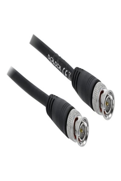 Delock Videokabel - BNC-hane till BNC-hane - 80084